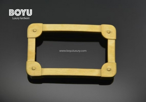 Brushed Stainless Steel Belt Buckles